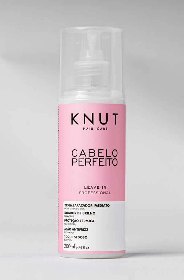 LEAVE-IN SPRAY KNUT CABELO PERFEITO 200 ML
